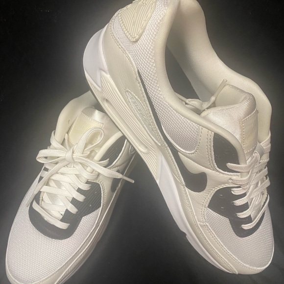 Nike Air Max Shoes - NEW, NEVER WORN Nike White/Ivory/Black Air Max Women's Athletic Shoe. Size 10
